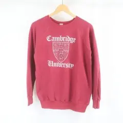 80s VINTAGE ラグランスリーブ 裏起毛 スウェット トレーナー 古着