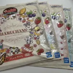 とっとこハム太郎　一番くじ　PURICHU BOUQUET　ハンドタオルコンプ②のサムネイル