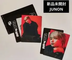 未開封 BE:FIRST JUNON ファンミ くじ A,B フォトカード