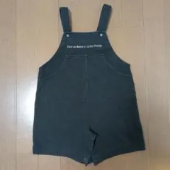 べべ　Bebe　サロペット　オーバーオール　90㎝　ブラック