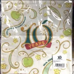 ミセス トートバッグ 10周年 ホワイト