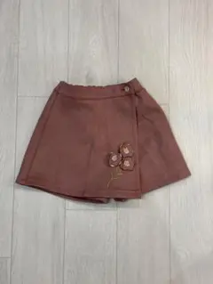 hakka kidsフラワー刺繍 ショートパンツ