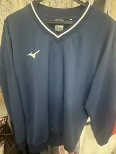 Mizuno ネイビー Vネック L
