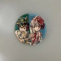 僕のヒーローアカデミア 緑谷出久・轟焦凍 缶バッジ