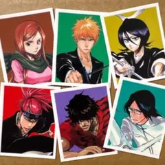 ジャンプフェア 特典 シール BLEACH 黒崎一護 石田雨竜 朽木ルキア