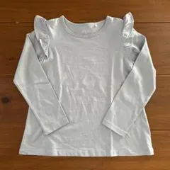 西松屋　フリル付きカットソー　130