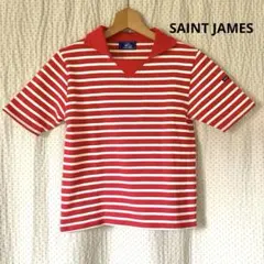 SAINT JAMES セントジェームス えり付き 半袖 ボーダー 旧タグ