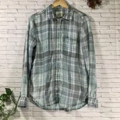 119【AMERICAN EAGLE】ボーイフレンドフィット レディースM 長袖