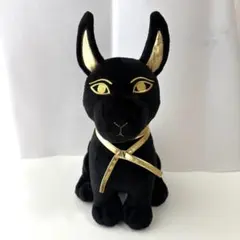 大英博物館 アヌビス & バステト ぬいぐるみ 2点セット エジプト タグ