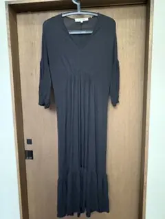 カシュクールワンピース ロングワンピース