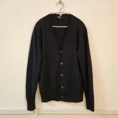 黒 カーディガン メンズ