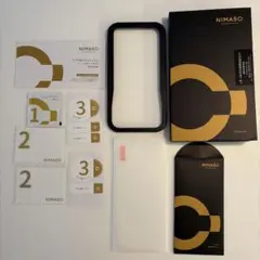 NIMASOガラスフィルムセット iPhone15用