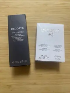 【未開封】DECORTÉ ホワイトロジスト & シートマスク、AQ化粧水乳液
