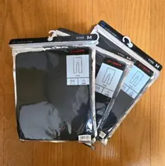 新品★3組セット★g.u.sports スポーツレギンス Mサイズ メンズ用