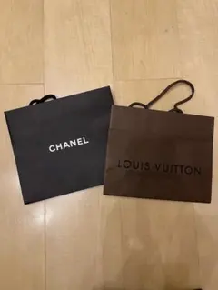 CHANEL / LOUIS VUITTON ショップ袋セット