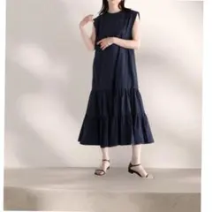 美品 ヤマダヤ aga アーガ ロングワンピース 日本製 - メルカリ