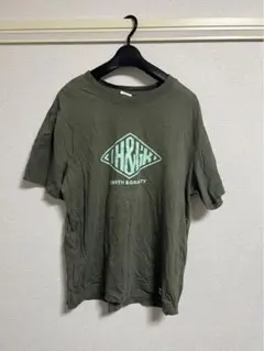 H&M グラフィックTシャツ Mサイズ オリーブグリーン