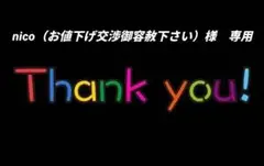 nico（お値下げ交渉御容赦下さい）様専用