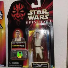 スターウォーズエピソード1コムテックベーシックフィギュア オビワンケノービ