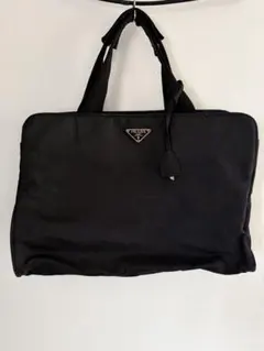PRADA トートバッグ　南京錠付