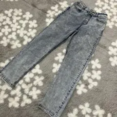 ケミカルウォッシュスストレッチデニムパンツ☆デニムパンツ☆グローバルワーク他