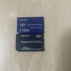 SONY メモリースティックデュオ　2枚