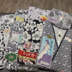 未使用 和装 浴衣 寝巻き ガーゼ寝間着 まとめ売り 大量 日本製 和柄