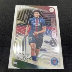 Topps Chrome IBRAHIM MBAYE カード