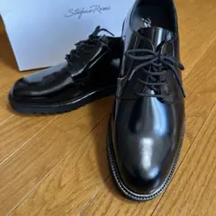 【Stefano Rossi 】ブラックレザー ドレスシューズのサムネイル