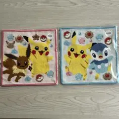 【単品購入可】FEILER フェイラー　ポケモン ハンカチ 2枚セット