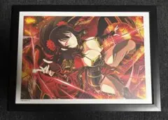 切抜 額装 A4サイズ シノビマスター 閃乱カグラ NEW LINK 神楽