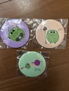 マエスケ　缶バッジ