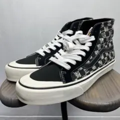 A03352 VANS SK8-HIバンズスケートハイ　掠れチェッカーフラッグ