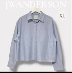 特価ユニクロJWANDERSONアンダーソンストライプオックスフォードシャツXL