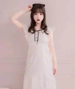 dolceliche イレギュラーヘムティアードワンピース ドルチェリーチェ 