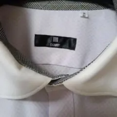 長袖Yシャツ 　薄紫