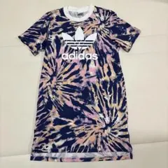 【adidas originals】タイダイ柄 Tシャツワンピース L相当