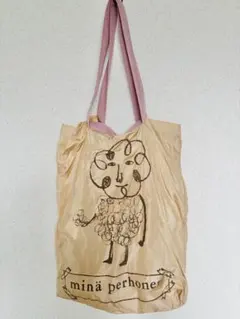 希少 minä perhonen ミナペルホネン シルク　ワンマイルバッグ