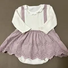 フリル付きワンピース 80cm