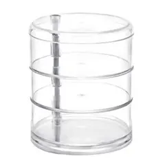 クリアプラスチックジュエリーオーガナイザー 3層 ジュエリー収納ボックス