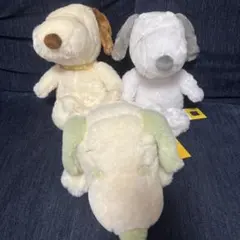 PEANUTS スヌーピー ぬいぐるみ 3点セット