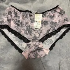 グンゼGUNZE Tuche ピンク　レース柄ショーツ　L 新品