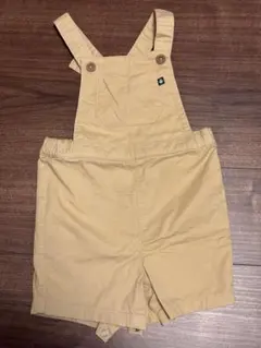 7/7迄　新品　PETIT BATEAU オーバーオール ベージュのサムネイル