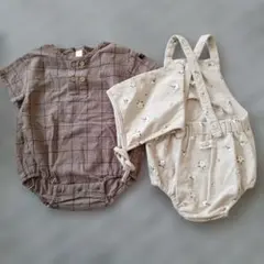 ベビー服2つセット（teteと別ブランド）