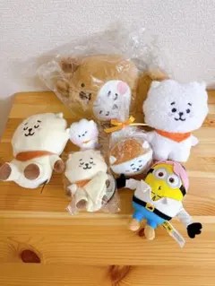 BT21 RJ BTS JIN ぬいぐるみ・マスコット まとめ売り