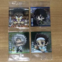 鬼滅の刃 シールウエハース 其ノ十二 R レア4枚セット