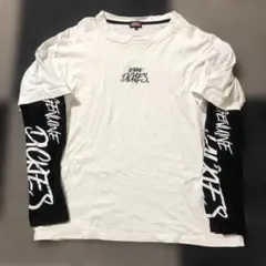 Dickies ロゴプリント 長袖Tシャツ L