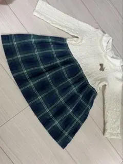 ミキハウス　ワンピース 90サイズ