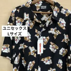 レア！新品グレムリンgremlinsギズモ総柄アロハシャツ ユニセックスLサイズ
