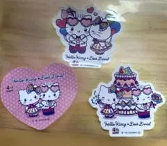 ハローキティ & ダニエル シール 4周年記念　イオン景品